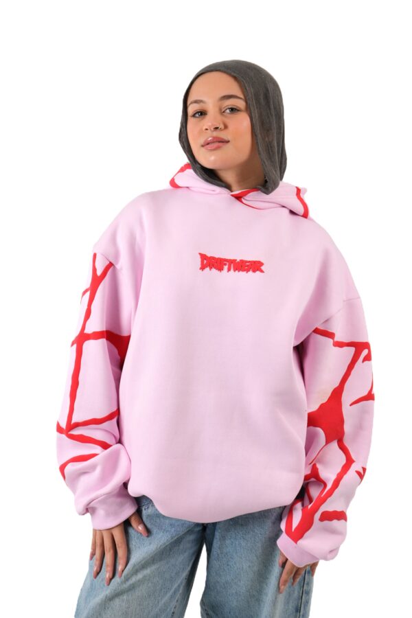 Unisex Pink Hoodie