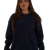 Unisex Navy Crew Neck